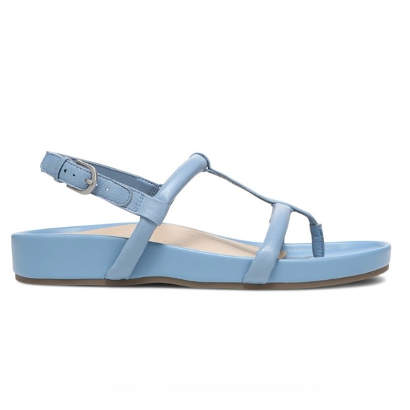 Vionic Adley T-strap sandals- 7 - blue - Picture 8 of 14